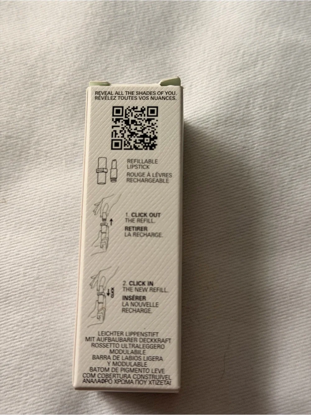 Prada Monochrome P158 Refillable Lip Color – Light Green